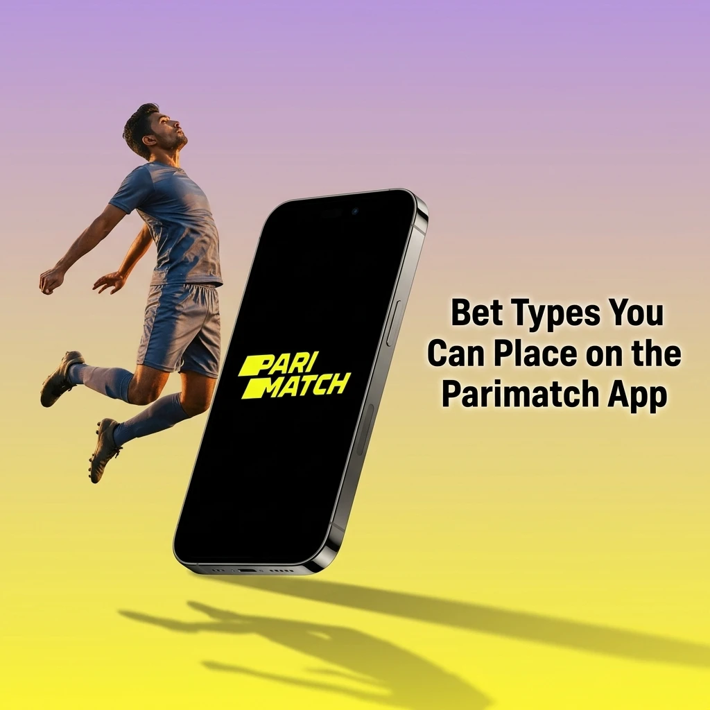 Parimatch app bet types including single, accumulator, system, live, and express bets explained