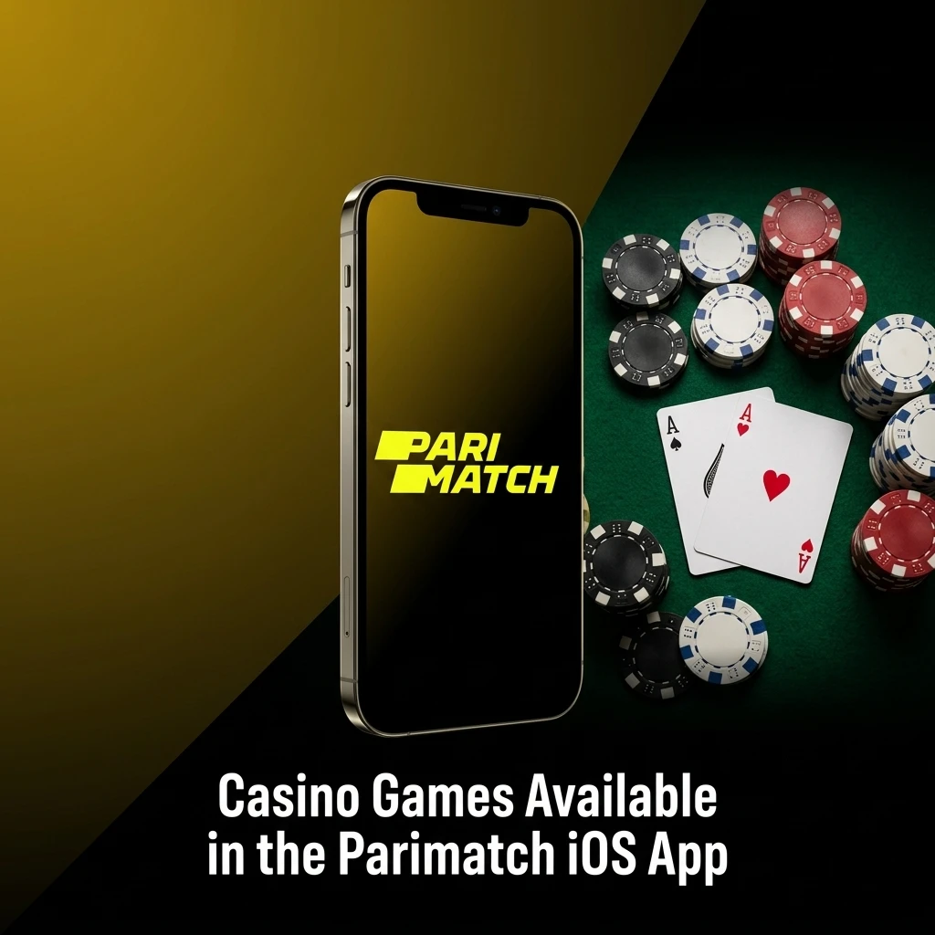 Parimatch iOS app casino games including slots, live roulette, blackjack, baccarat, crash games, and Teen Patti