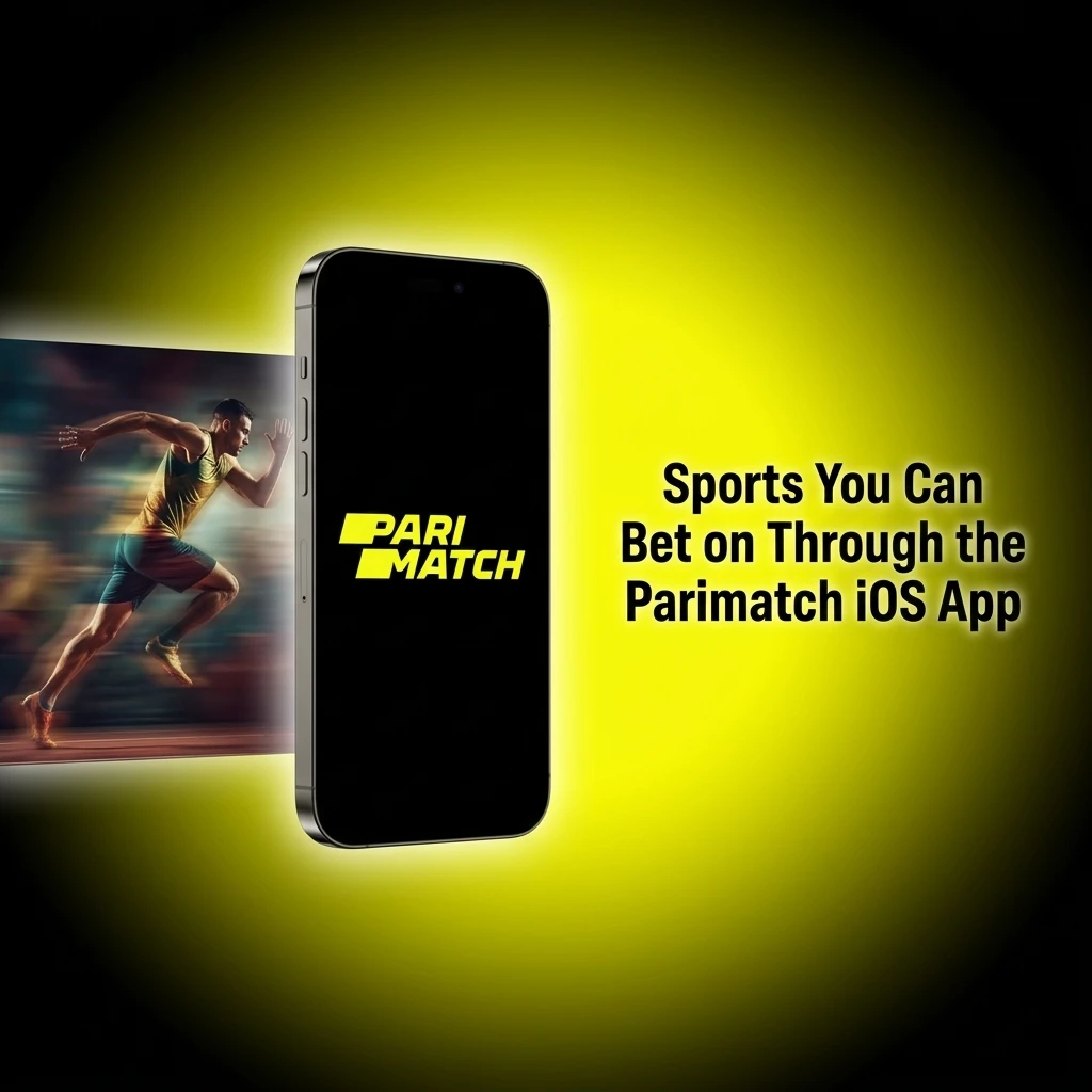 Sports betting options on Parimatch iOS app including cricket, football, kabaddi, tennis, basketball, esports and more