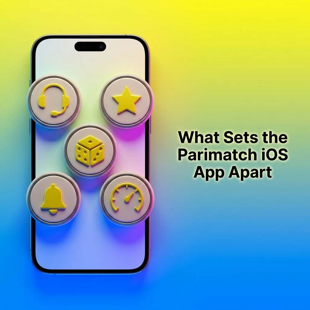 Parimatch iOS app features for Indian players including UPI payments, live betting, Teen Patti, and Face ID login support